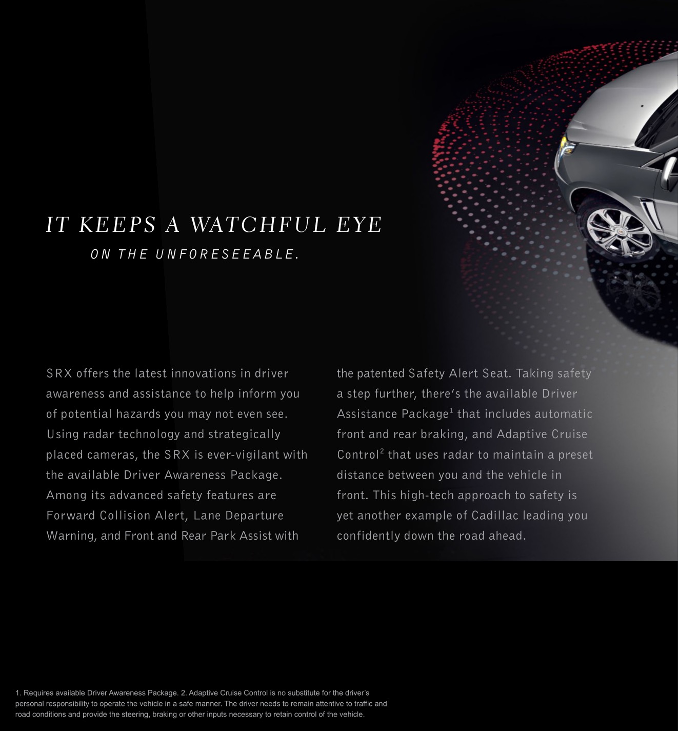 2013 Cadillac SRX Brochure Page 3